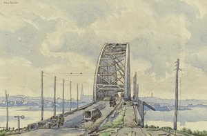 Pont de Nimègue, Pays-Bas - Alex Colville