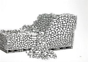 Palettes de Bois de Chauffage (Effondrement) - Alex Dunn