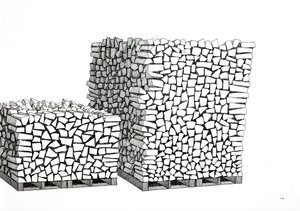 Palettes de Bois de Chauffage