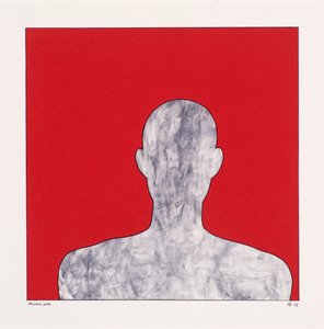 Pèlerin sur rouge