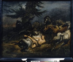 Ivan Mazepa (Jean Mazeppa) (1639-1709). Après avoir été surpris en flagrant délit d