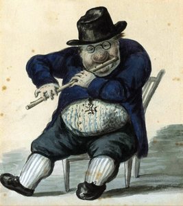 Portrait caricatural de l