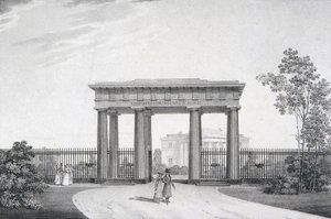 La porte À-mes-chers-camarades-d