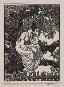 Danois :  Vignette pour le "Posthuset i Hirschholm" de H. Hertz