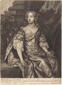 La très honorable Lady Elizabeth Butler, comtesse de Chesterfield - Alexander Browne after Sir Peter Lely