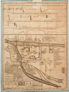 Ville et environs de Sirengampatanne ou Seringapatnam pris à la demande de M. Robert Adams chirurgien par Alexander Cesars LeGou 1775 - Alexander Dalrymple