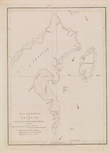 Plan du port de Praslin, fin du XVIIIe au début du XIXe siècle - Alexander Dalrymple