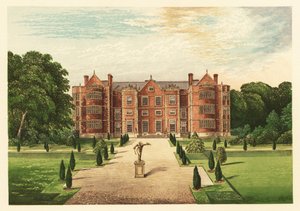 Burton-Agnes Hall, Yorkshire, Angleterre. 1880 (gravure) - Alexander Francis (after) Lydon
