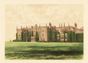 Abbaye de Combermere, Shropshire, Angleterre - Alexander Francis (after) Lydon