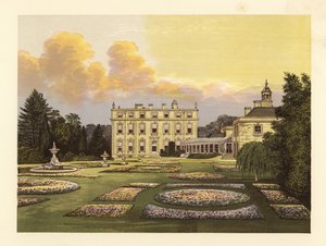 Maison et jardins de Ditchley, Oxfordshire, Angleterre - Alexander Francis (after) Lydon
