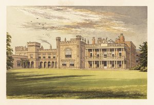 Knowsley Hall, Lancashire, Angleterre, 1880 - Alexander Francis (after) Lydon