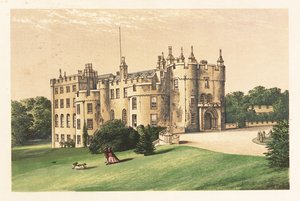 Château de Picton, Pembrokeshire, Pays de Galles (gravure) - Alexander Francis (after) Lydon