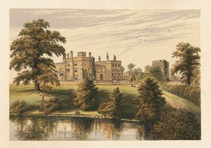 Château de Ripley, Yorkshire, Angleterre, 1880