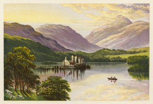 Paysage de loch écossais : Loch Awe - Alexander Francis (after) Lydon