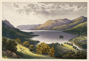 Paysage de loch écossais : Loch Earn - Alexander Francis (after) Lydon