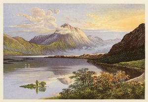 Paysage du Loch Maree - Alexander Francis (after) Lydon
