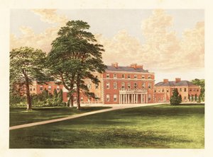 Maison Trafalgar, Wiltshire, Angleterre (gravure) - Alexander Francis (after) Lydon