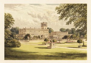 Trentham Hall, Staffordshire, Angleterre, 1880 - Alexander Francis (after) Lydon