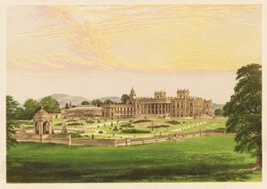 Witley Court, Worcestershire, Angleterre. 1880 (gravure) - Alexander Francis (after) Lydon