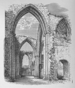 Arches du Transept, Bolton Priory, vers 1880, 1897 - Alexander Francis Lydon