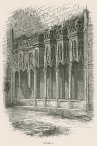 Abbaye de Furness, Sedilia - Alexander Francis Lydon