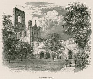 Abbaye de Kirkstall, Cloître - Alexander Francis Lydon