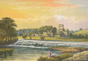 Abbaye de Kirkstall, vers 1880, 1897 - Alexander Francis Lydon
