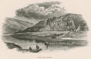 Abbaye de Tintern, depuis le ferry - Alexander Francis Lydon