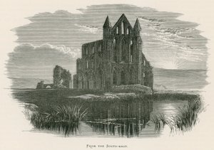 Abbaye de Whitby, vue du sud-est - Alexander Francis Lydon