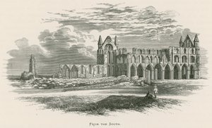 Abbaye de Whitby, vue du sud - Alexander Francis Lydon
