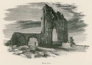 Abbaye de Whitby, extrémité ouest - Alexander Francis Lydon