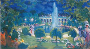 Fontaines, vers 1908 - Alexander Fyodorovich Gaush