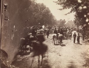 [Revue de la Grande Armée, Pennsylvania Avenue, Washington], 23 ou 24 mai 1865 - Alexander Gardner