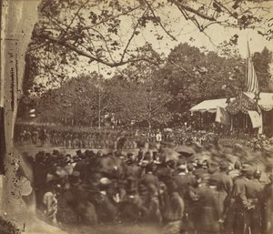 Revue de la Grande Armée, Washington, D.C. - Alexander Gardner
