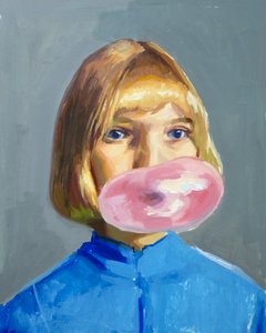 La fille au chewing-gum