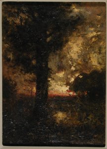 Paysage avec figure, c.1890