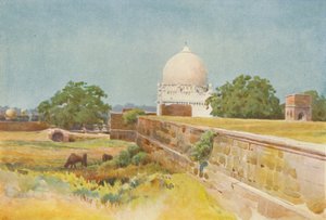 Une tombe sans nom, Bijapur, vers 1880-1905