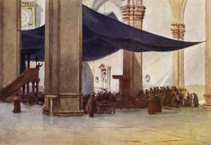 Florence, Intérieur du Duomo pendant la Prédication de Carême - Alexander Henry Hallam Murray