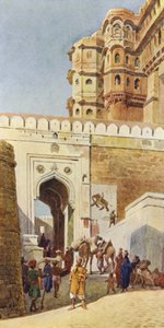 La Montée au Palais, Jodhpur