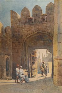 La porte Shahpur, Bijapur, vers 1880-1905 - Alexander Henry Hallam Murray
