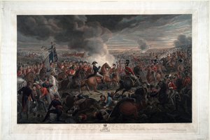 La bataille de Waterloo - Alexander Ivanovich Sauerweid