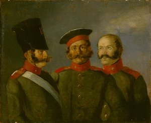 Les gardes de la vie de Tsar Nicolas Ier, deuxième quart du 19e siècle - Alexander Ivanovich Sauerweid