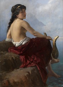 Sappho sur la falaise de Lefkada, 1889