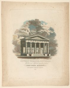 Théâtre Bowery, New York, NY - Alexander Jackson Davis