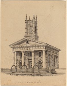 Synagogue juive, N.Y.
