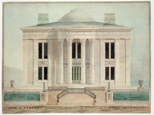 Résidence de John Cox Stevens, New York City - Alexander Jackson Davis