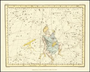 1822 - Alexander Jamieson - Auriga, The Charioteer (avec le télescope Hercule) - Alexander Jamieson