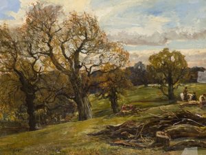 Forêt de Cadzow, c.1860 - Alexander Jnr. Fraser