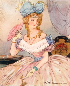 Marguerite, comtesse de Blessington 1789-1849, romancière irlandaise, 1937 - Alexander K. MacDonald