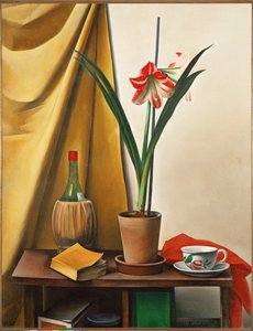 Nature morte III avec amaryllis - Alexander Kanoldt